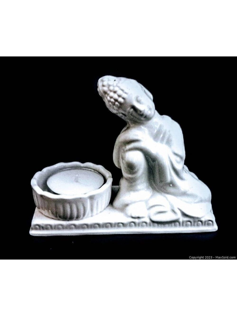Buddha with Candle Light Holder